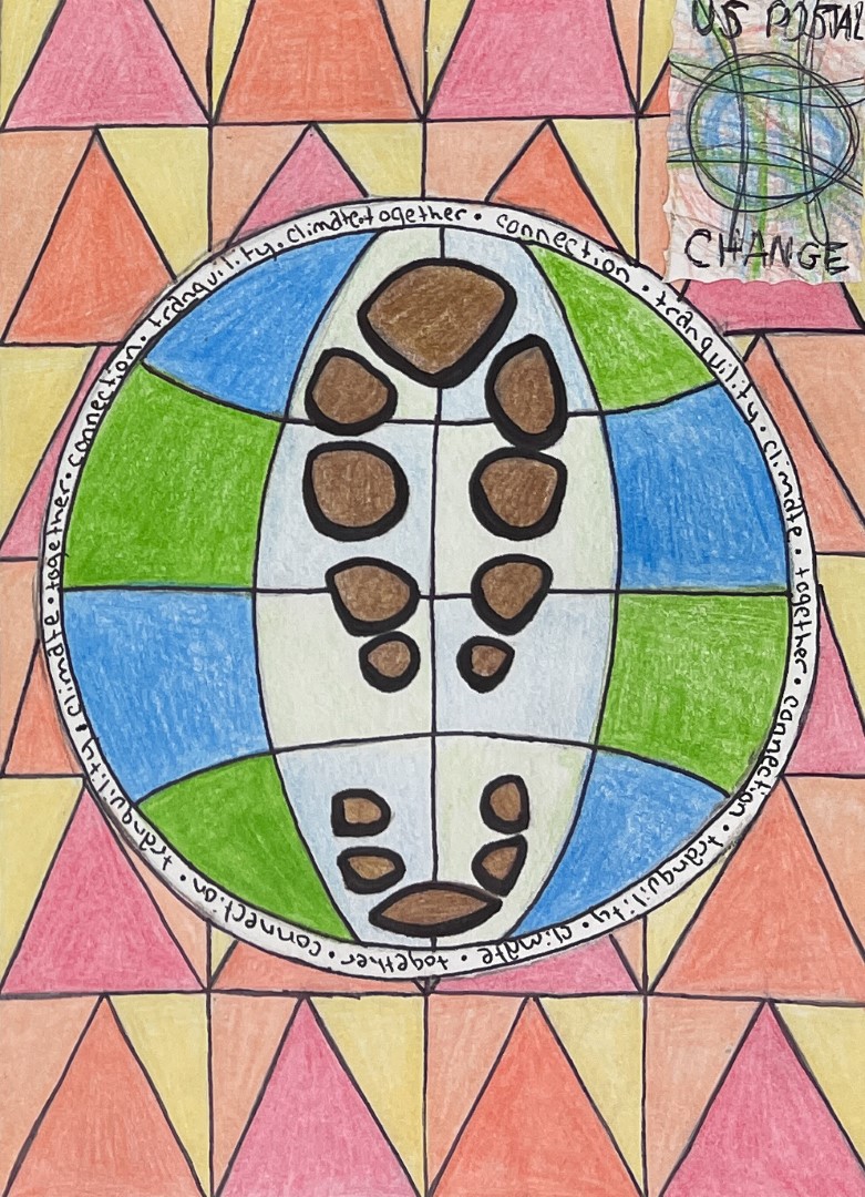 "Footprint on the World" by Ellee Wilson "Footprint on the World" by Ellee Wilson